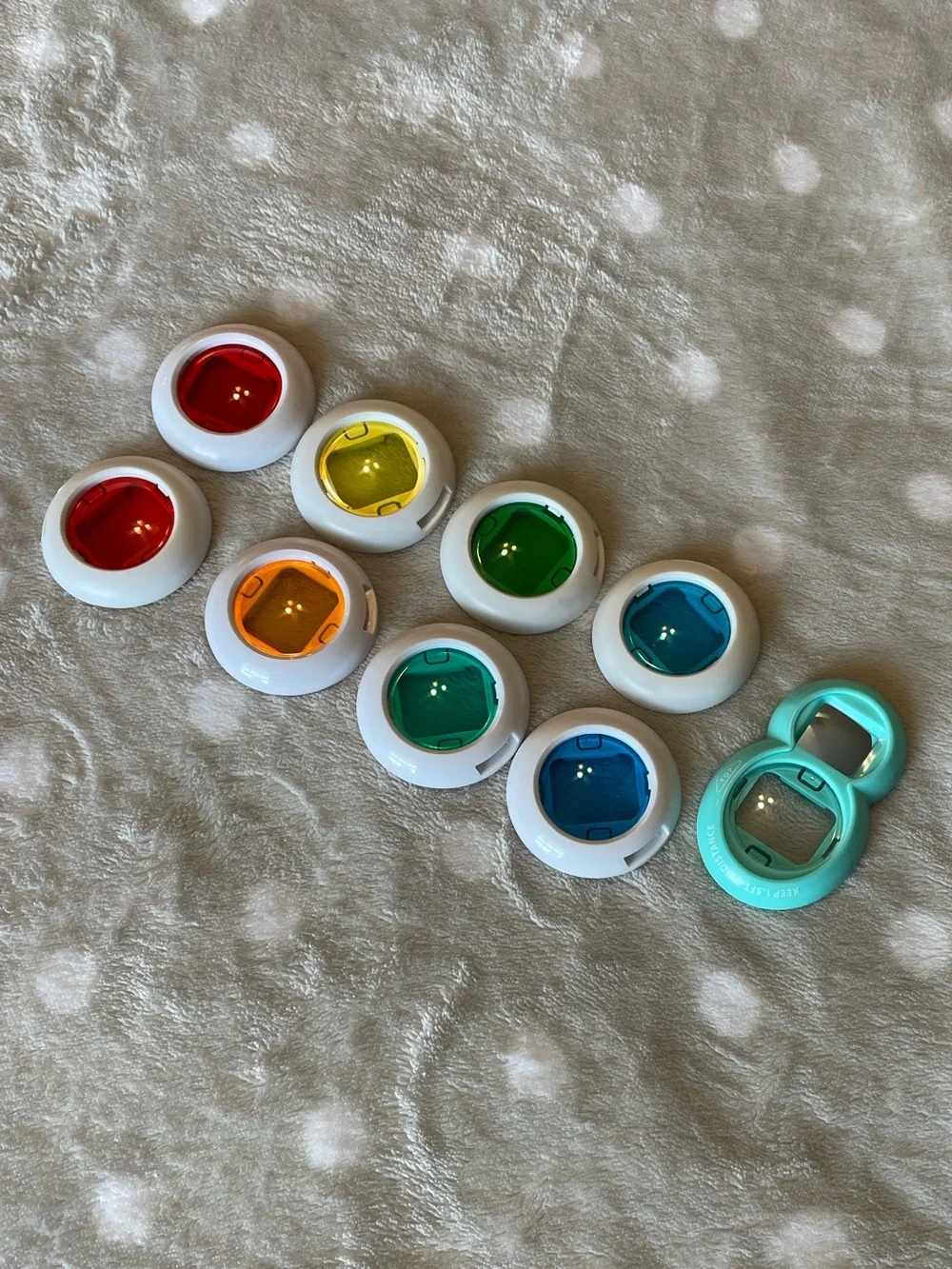 Polaroid Colorful Snap-On Lens Covers - Multi Color Set